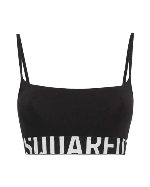 Sport Bras DSquared² de color Black