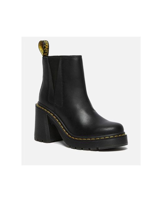Dr. Martens Black Heeled Boots
