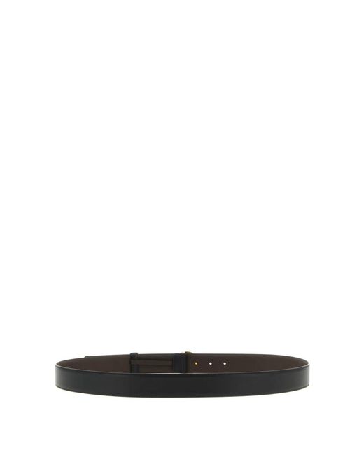 Versace Black Belts for men