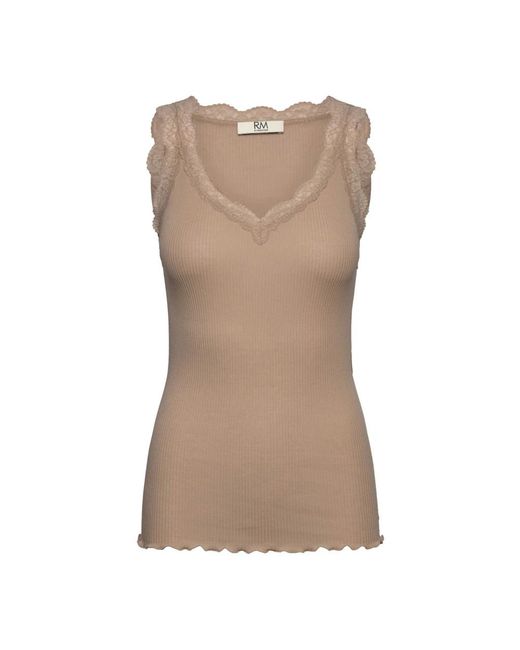 Sleeveless Tops di Rosemunde in Brown