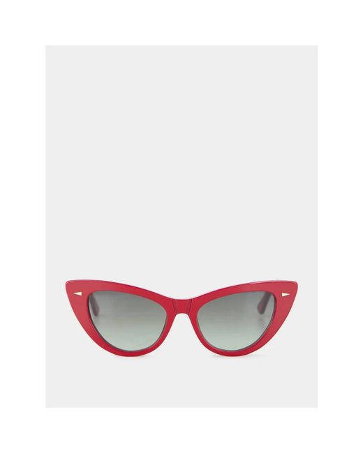Ahlem Red Sunglasses
