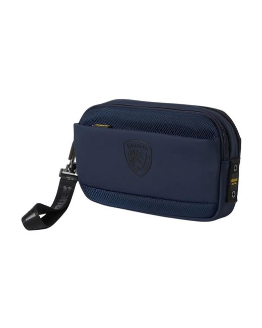 Blauer Blue Handgelenktasche Clutch