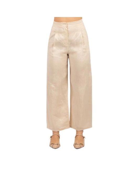 Max Mara Natural Wide Trousers