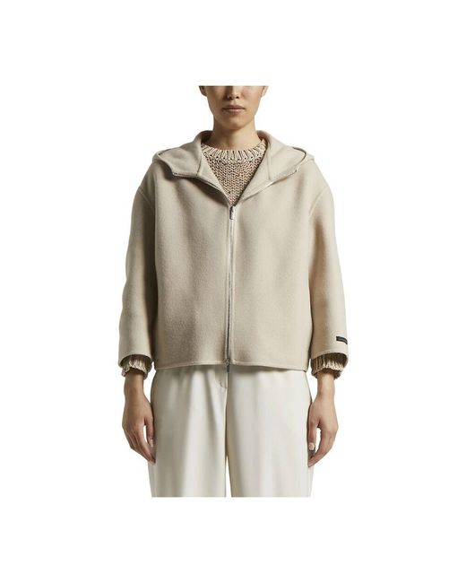 Peserico Natural Doppelwolljacke