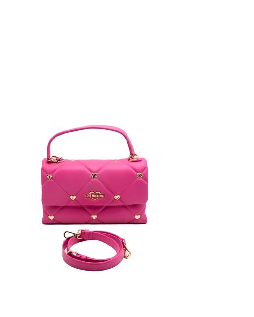 Love Moschino Pink Handbags