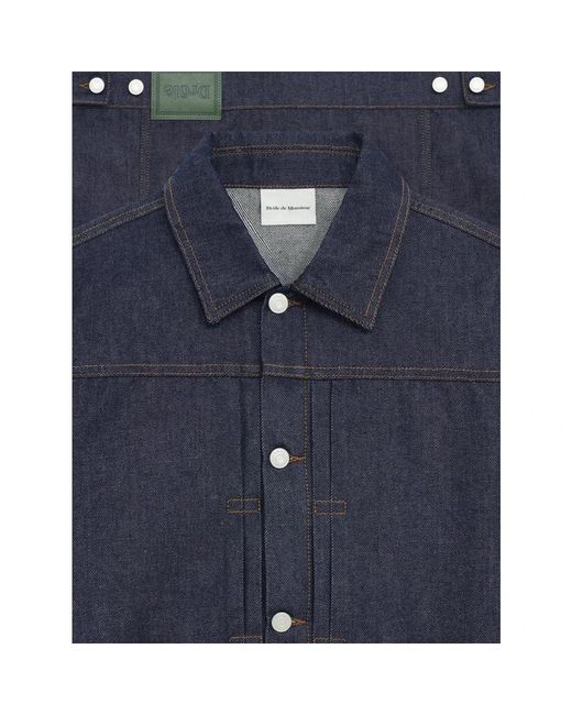 Drole de Monsieur Blue Denim Jackets for men