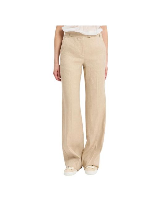 Marella Natural Wide Trousers