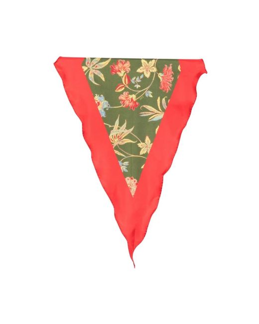 Silky Scarves di Fay in Red