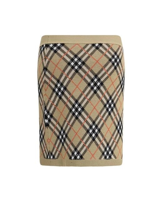 Burberry Short Skirts in het Multicolor