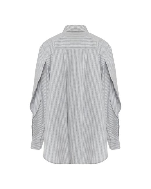 Mugler Gray Shirts