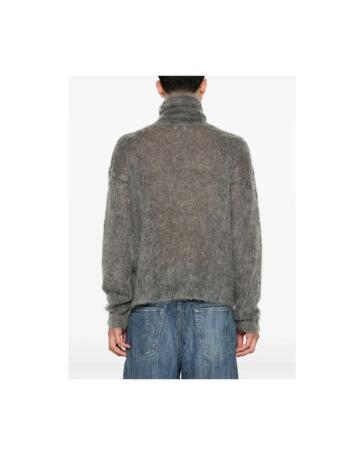 Saint Laurent Gray Turtlenecks for men
