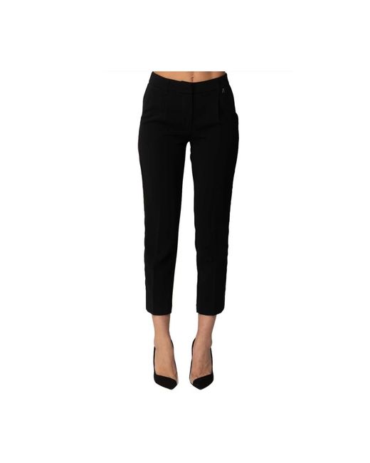 Actitude Black Cropped Trousers