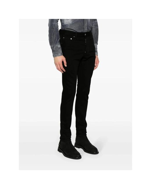 DSquared² Slim-fit jeans in Black für Herren