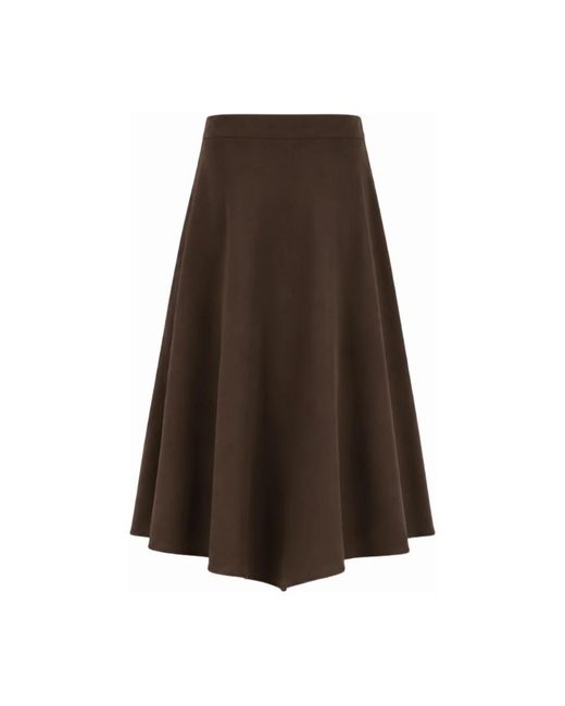 Opal Studio Brown Midi Skirts