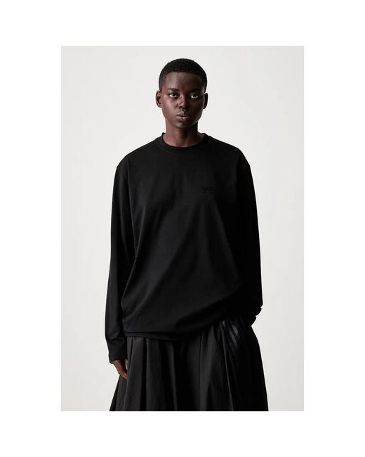 Y-3 U Ls Tee in het Black