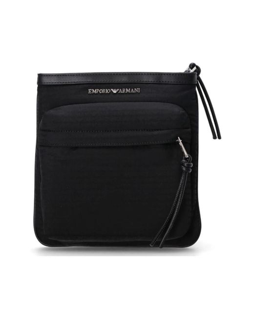 Emporio Armani Messenger Bags in het Black voor heren