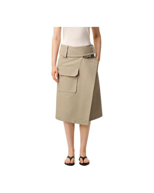 AMI Natural Midi Skirts