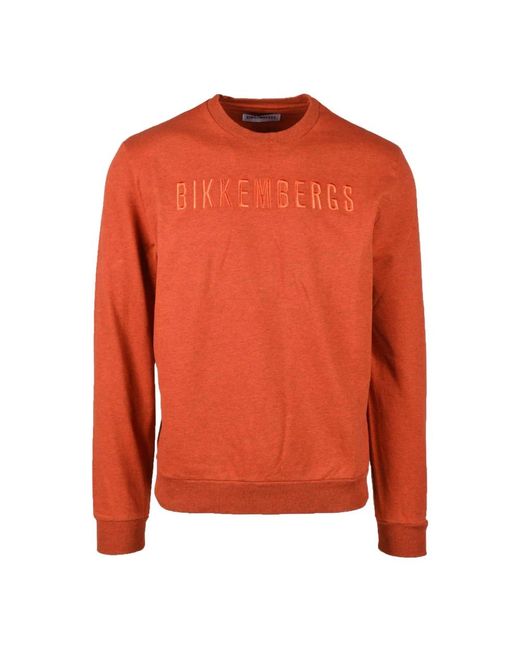Bikkembergs Orange Sweatshirts for men