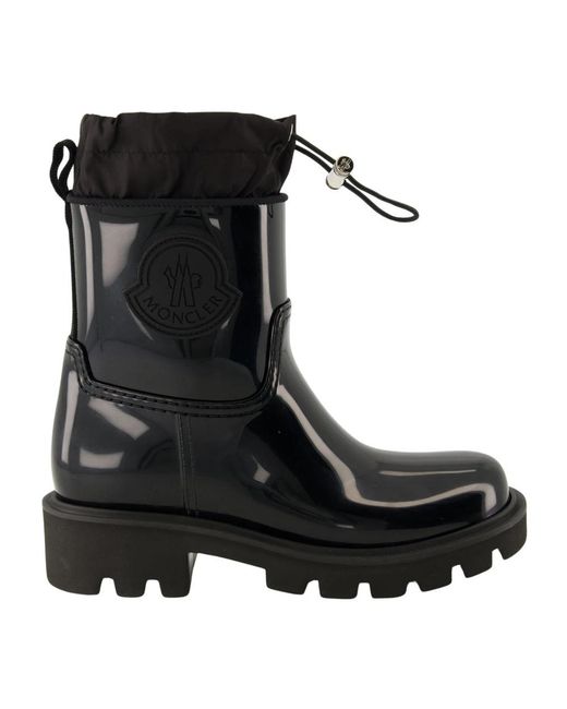 Moncler Black Rain Boots