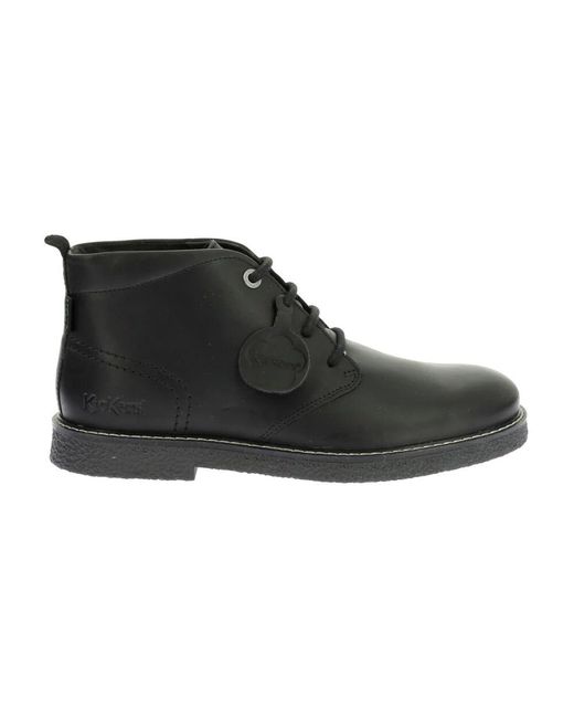 Kickers Leo stiefel für optimalen komfort in Black für Herren