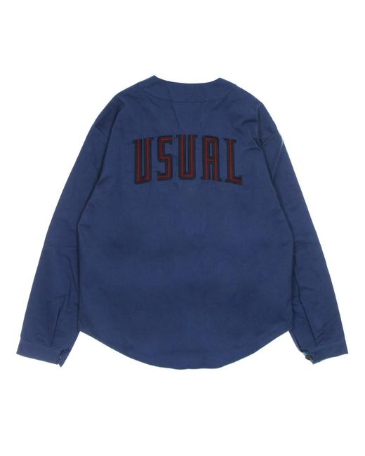 Short Sleeve Shirts USUAL pour homme en coloris Blue