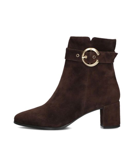 Notre-v Brown Braune Wildleder Stiefeletten 8552