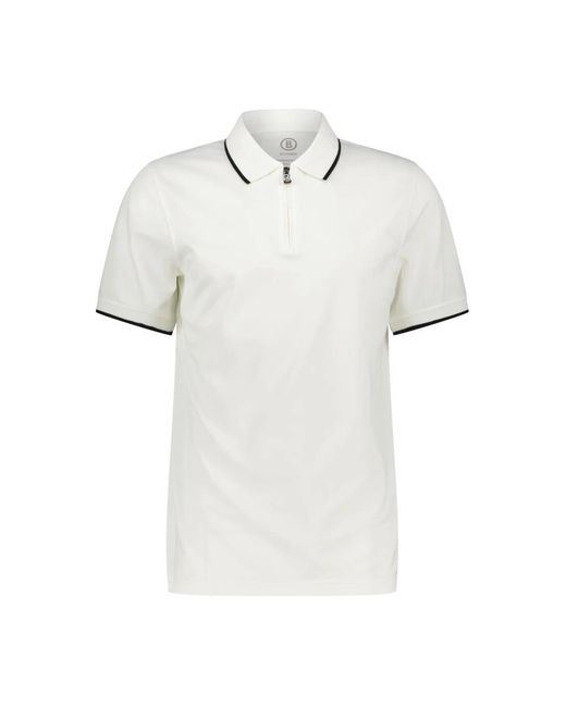 Bogner Timo-10 Polo in het White voor heren