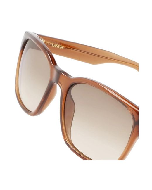 Sunglasses Lanvin en coloris Brown
