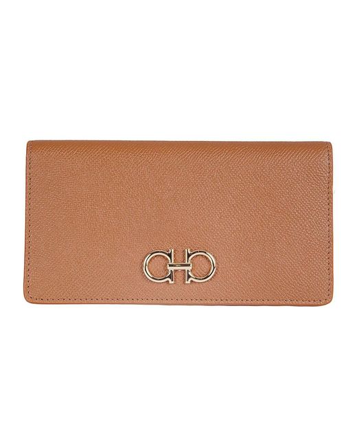 Ferragamo Brown Wallets & Cardholders