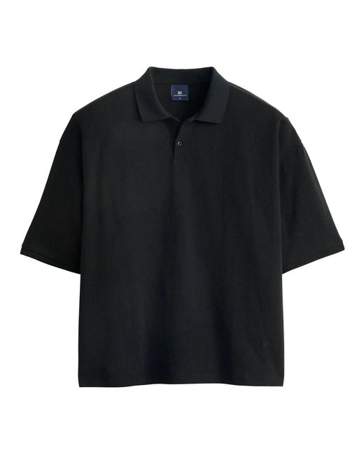 Levi's Cropped Polo in het Black voor heren