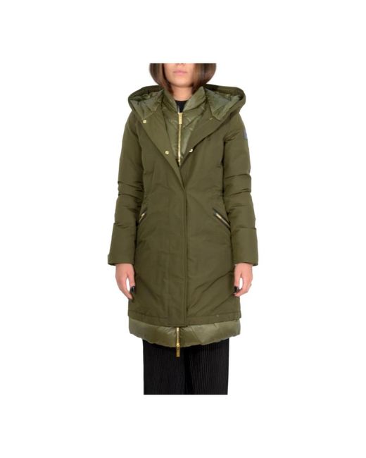 Woolrich Green Parkas
