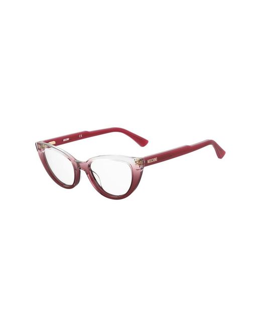 Moschino Red Glasses