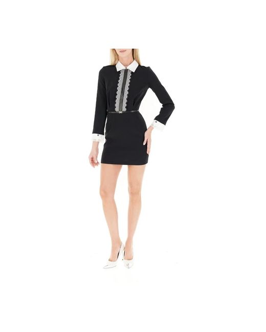 Elisabetta Franchi Midi Jurk in het Black