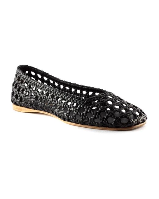 Paloma Barceló Black Ballerinas