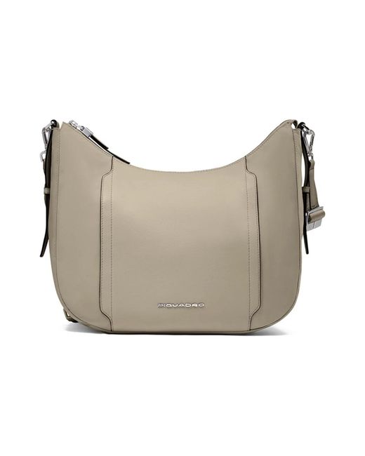 Piquadro Gray Cross Body Bags