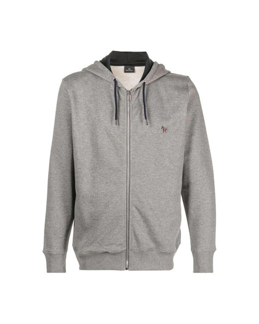 PS by Paul Smith Gray Zip-Throughs for men