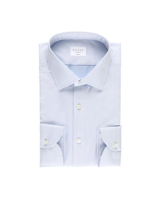 Xacus Blue Formal Shirts for men
