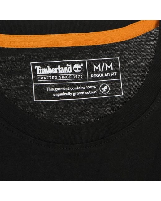 Timberland Black Long Sleeve Tops for men