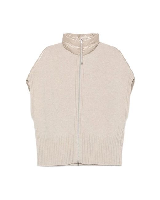 Herno Vests in het Natural