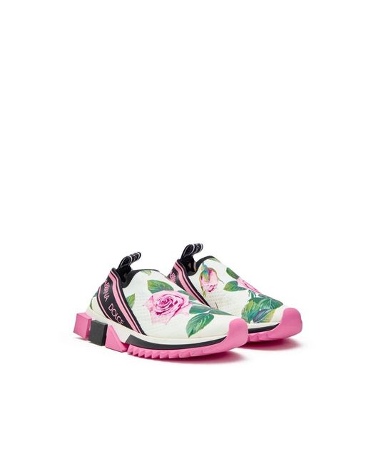 Dolce & Gabbana Purple Sneakers