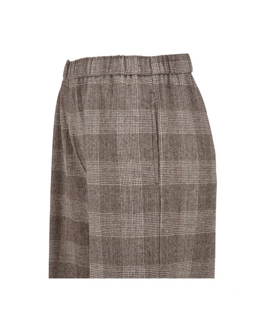 Aspesi Broeken ,Grijs ,Wijde Broek in het Gray