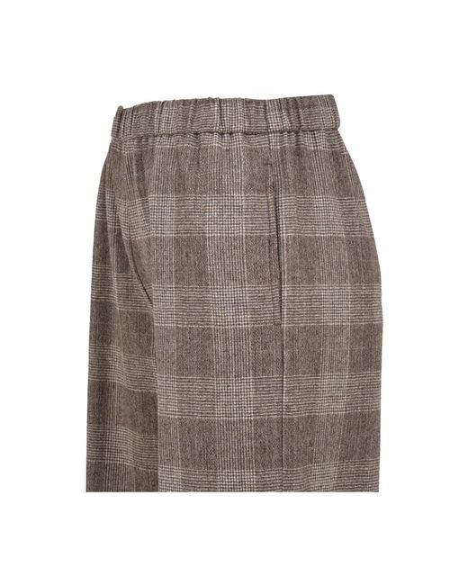 Aspesi Broeken ,Grijs ,Wijde Broek in het Gray