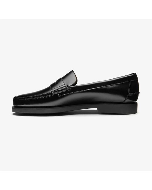 Sebago Black Loafers for men