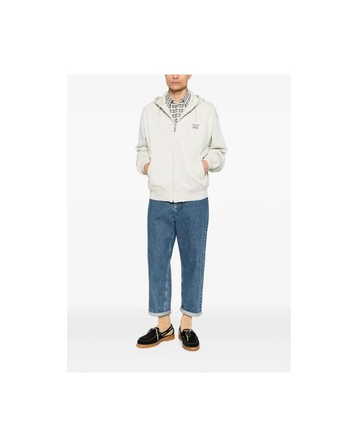 Drole de Monsieur White Zip-Throughs for men