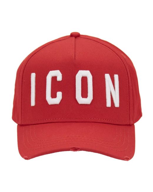 DSquared² Red Baseball Cap
