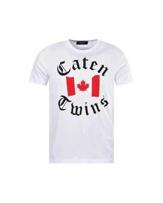 DSquared² White T-Shirts for men