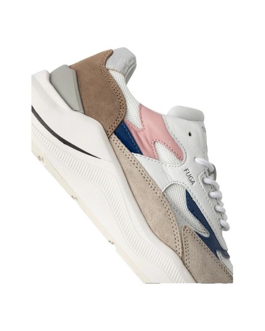 Date Gray Sneaker Pelle