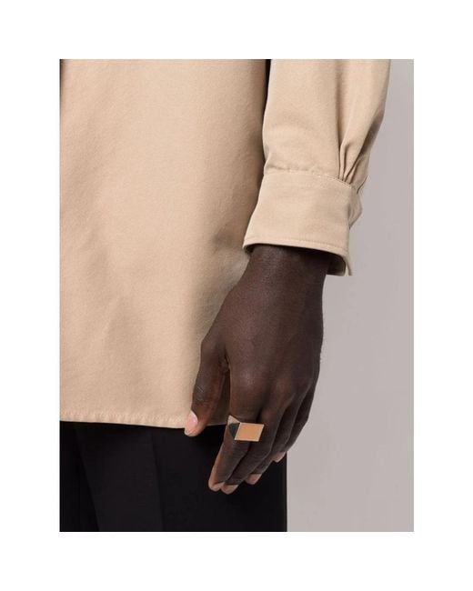 Dries Van Noten White Rings