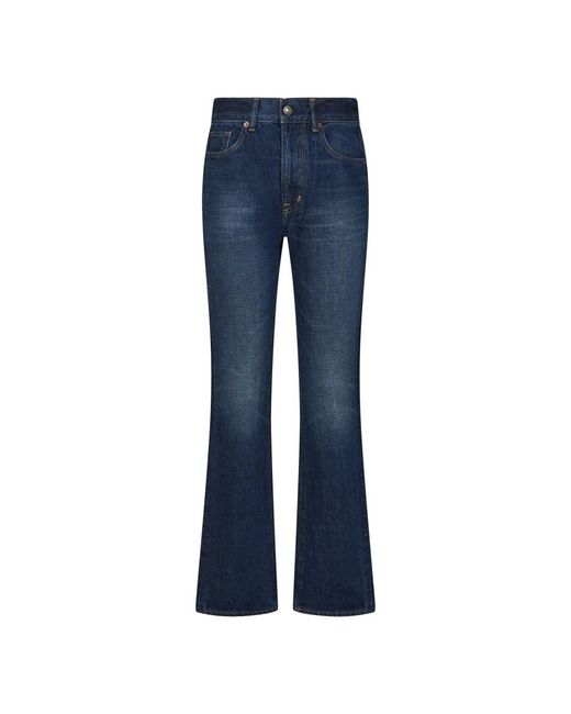 Tom Ford Blue Boot-Cut Jeans