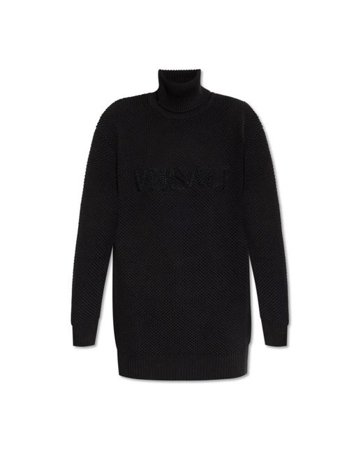 Versace Black Turtlenecks